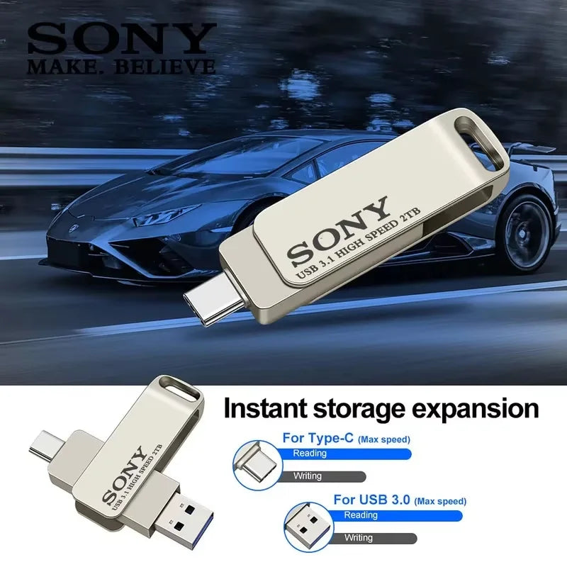 Sony Type-C Pen Drive 512GB / 1TB / 2TB Memory Stick